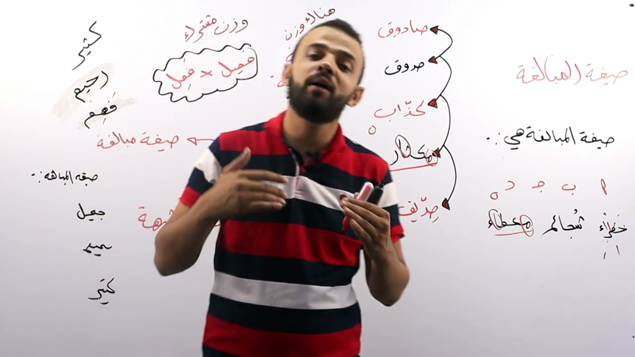 صيغة المبالغة ( مهارات ف ١ )