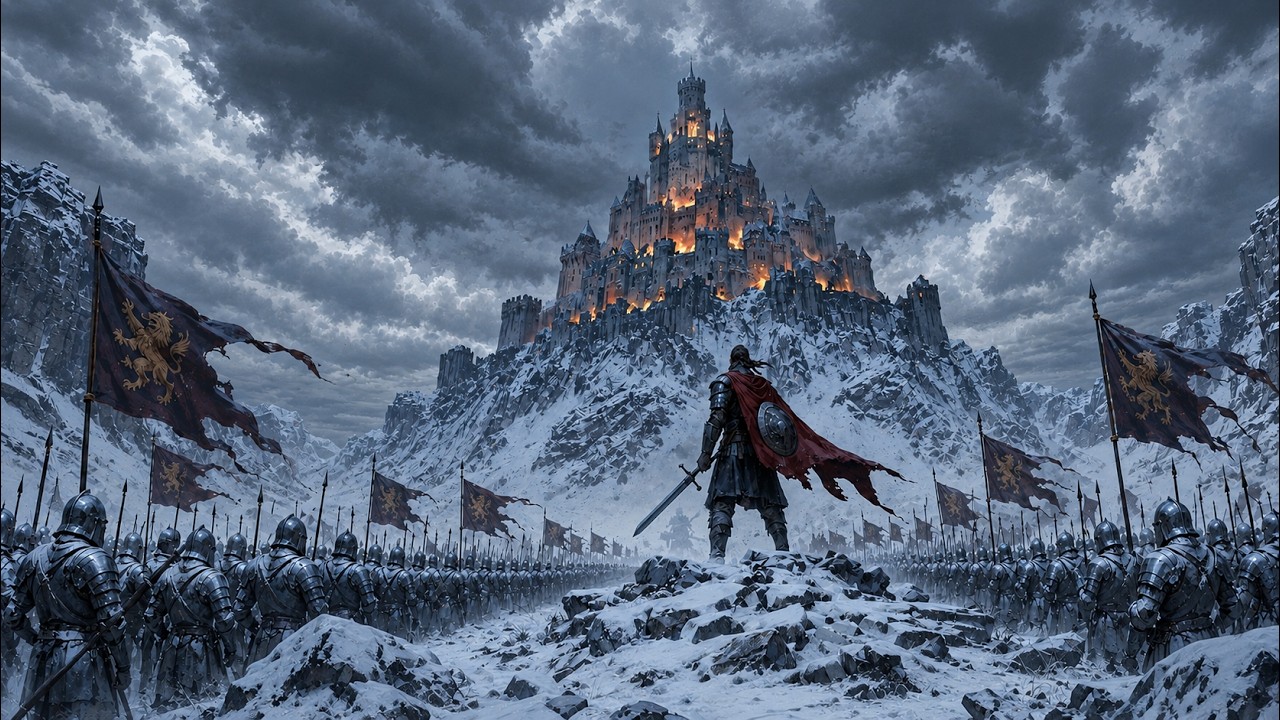 The Last Siege of the Frozen Citadel | 1 Hour Epic Fantasy Music for Dark Kingdoms and Final Battles