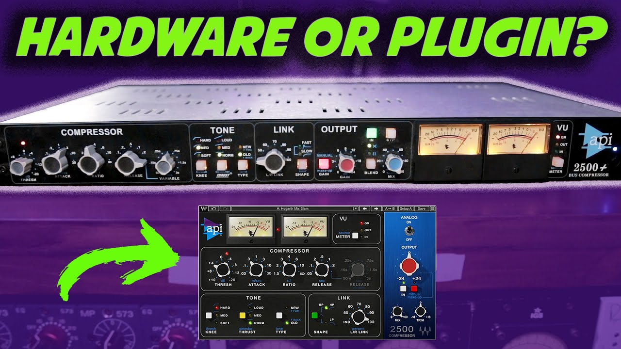 How DIFFERENT is the Plugin Vs Hardware? API 2500+ Shootout