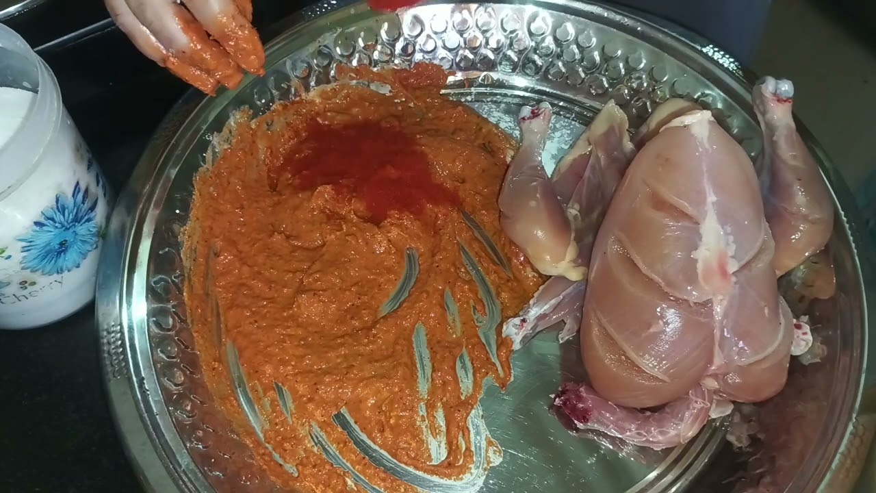 Whole chicken grill 