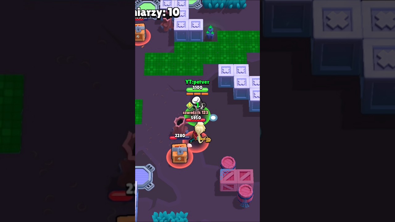 😱TEAMUJE SIĘ Z BOTEM!  #brawlstars #brawlstarspolska #supercellcreator