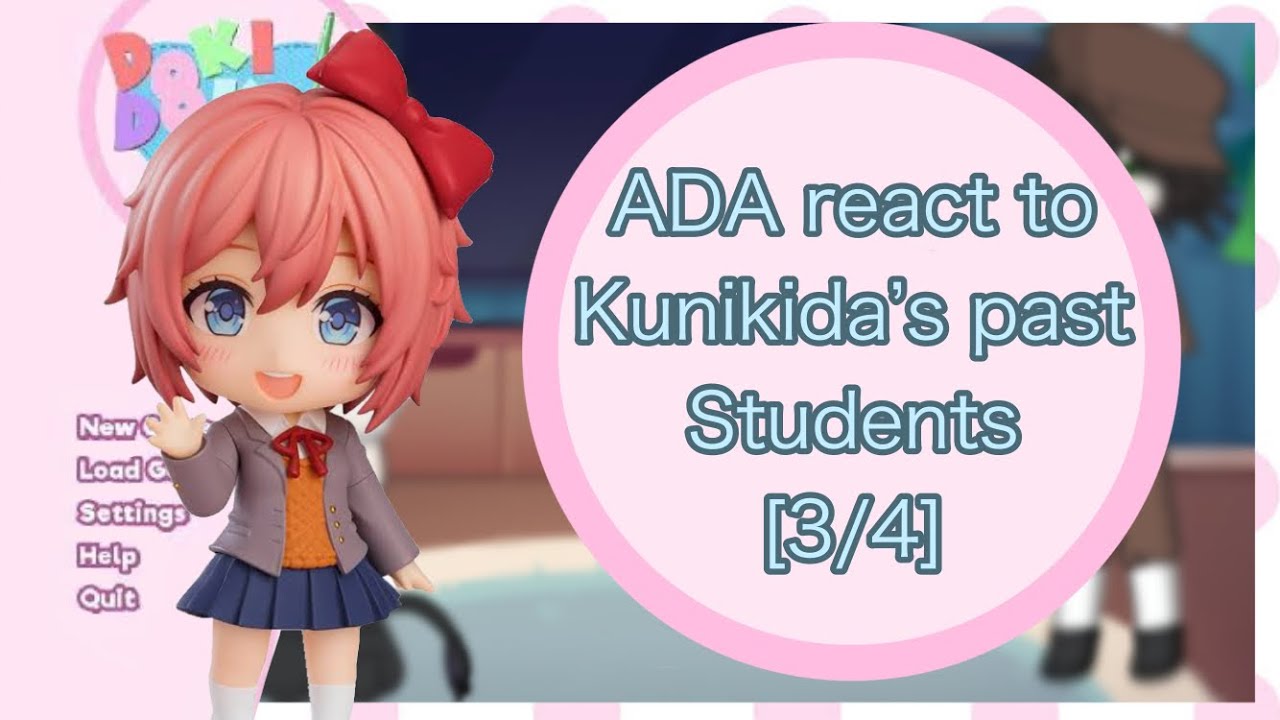 BSD react to Sayori (ddlc) // Kunikida’s past students // [3/4]