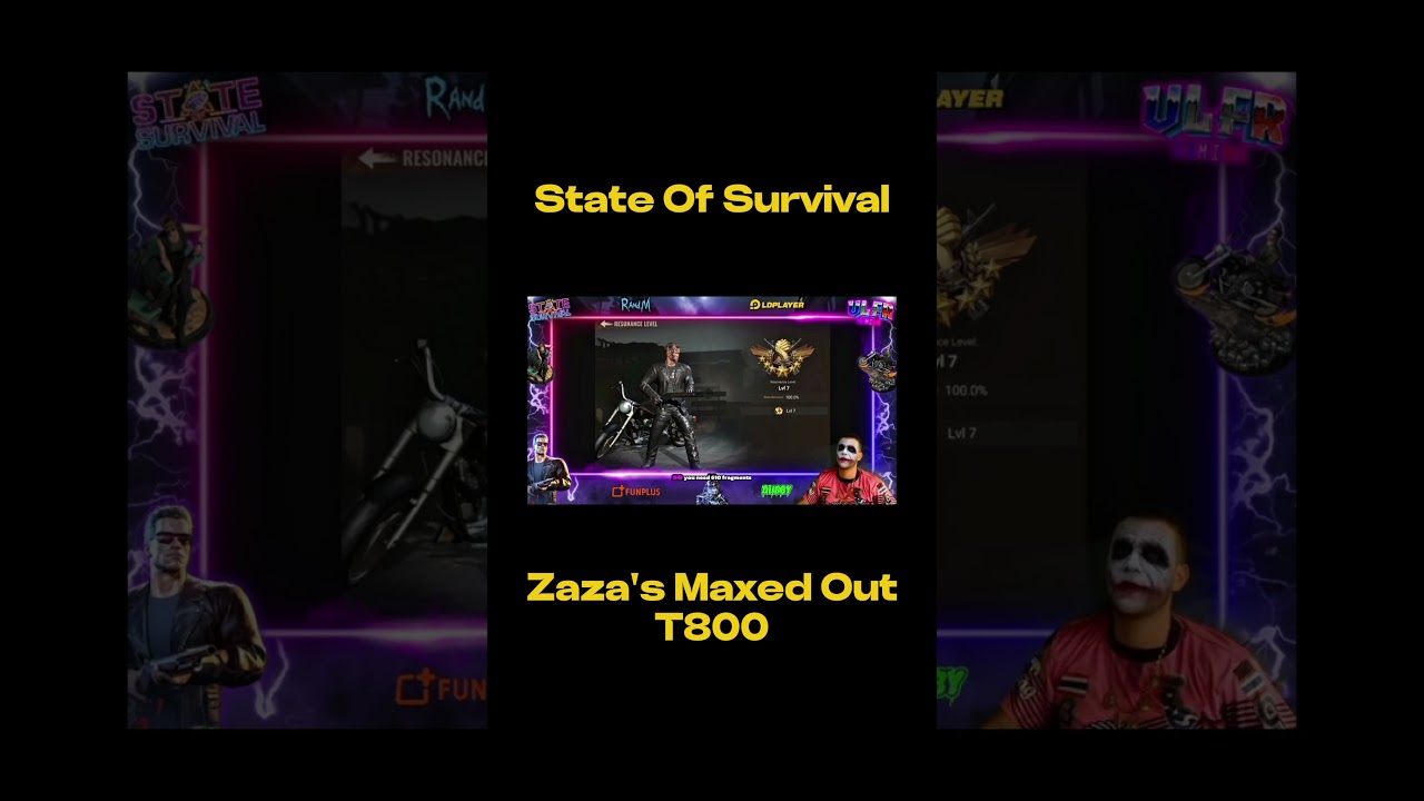 State Of Survival - Zaza's Maxed Out T800