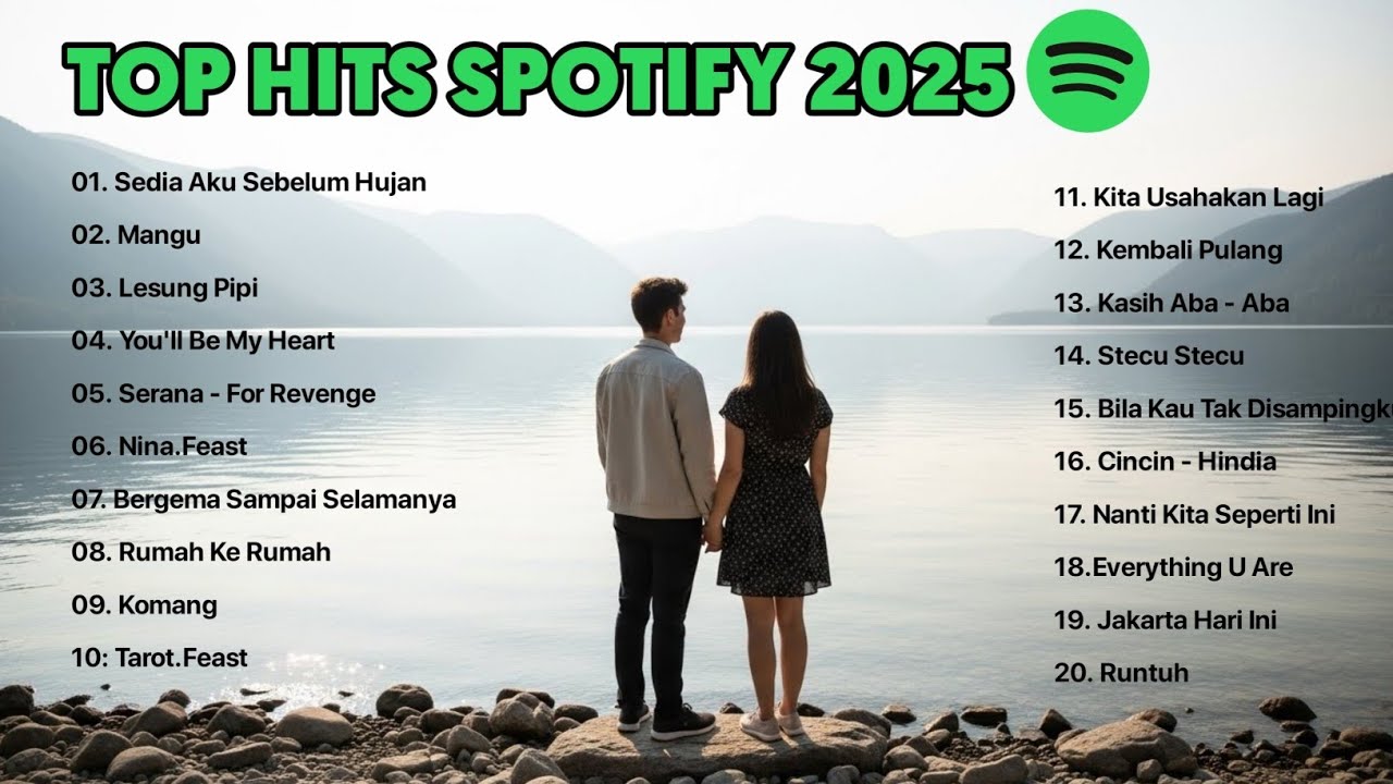 TOP TRENDING SPOTIFY INDONESIA 2025 IDGITAF SEDIA AKU SEBELUM HUJAN LAGUTERBARU