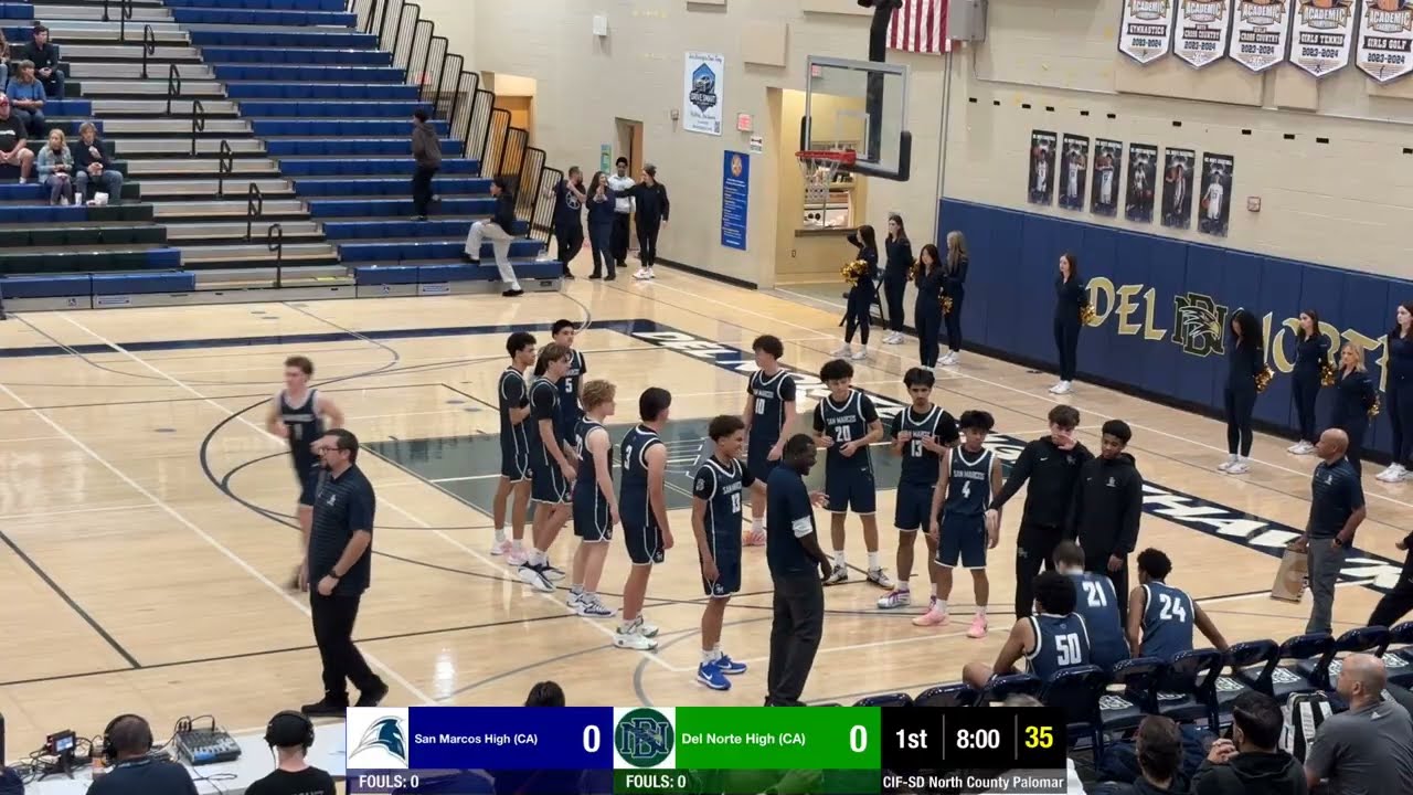 San Marcos High (CA) vs Del Norte High (CA) on January 16, 2026 Boys High School Basketball