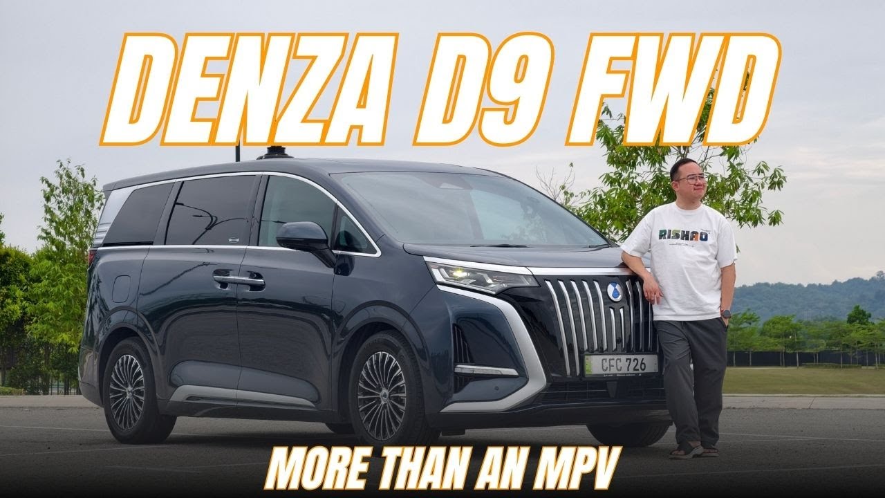 Обзор Denza D9 Advanced FWD — минивэн, который вас балует!