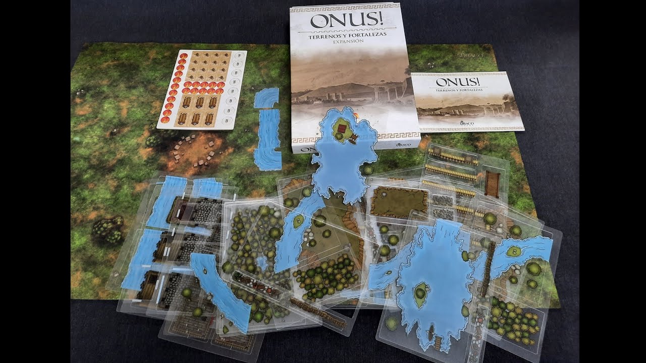 Unboxing ONUS! - TRAIANUS 3/5 Terrenos & Fortalezas