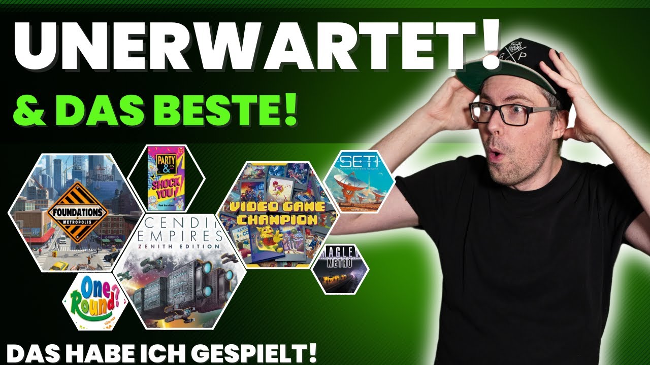 GESPIELT! - 7 gespielte Brettspiele im Kurzeindruck - Folge 28