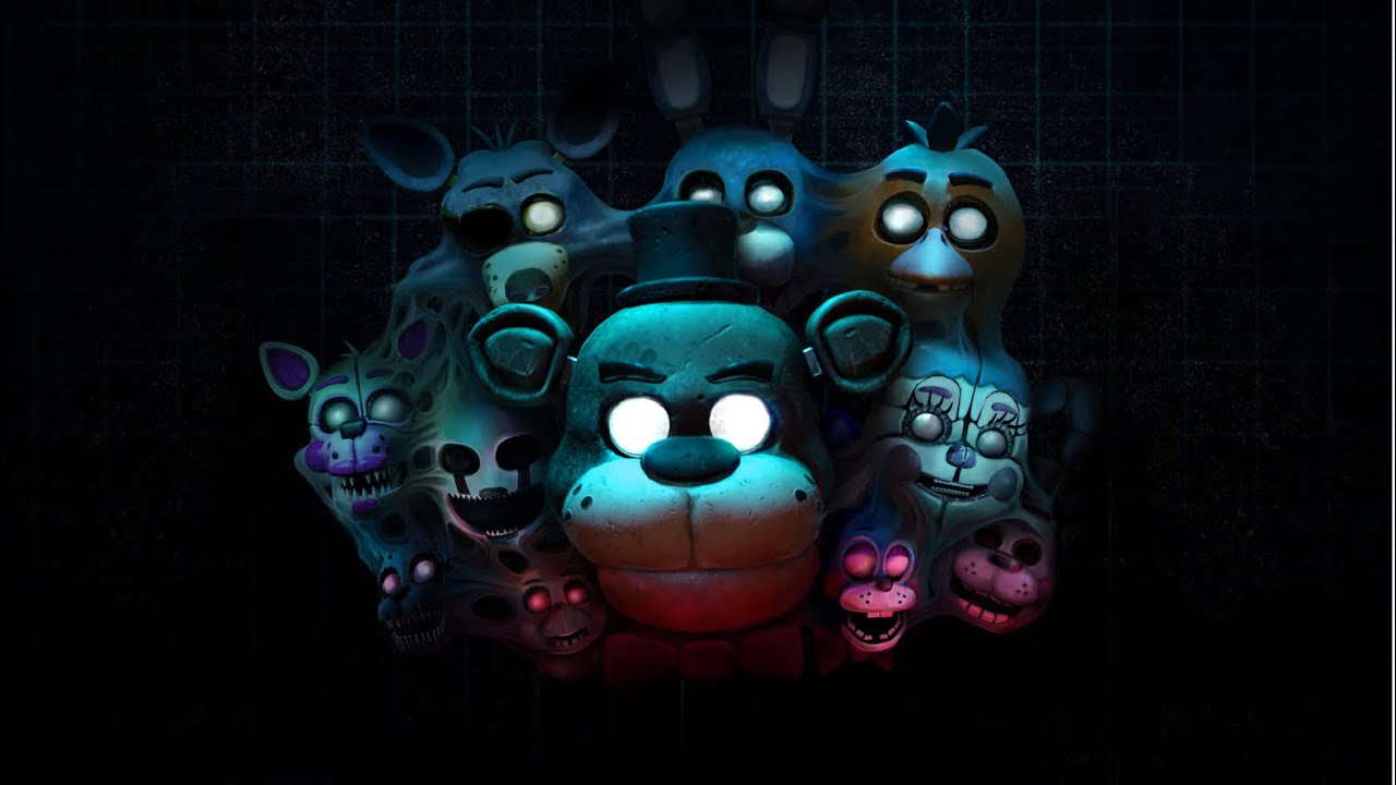 Playing Five Nights at Freddy's Night 2.