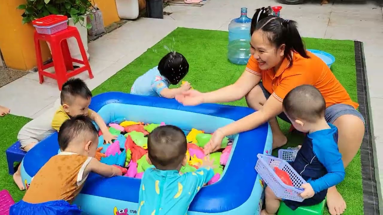 LỄ HỘI NƯỚC - KHỐI NHÀ TRẺ TRƯỜNG MẦM NON BÉ YÊU BÌNH CHÁNH