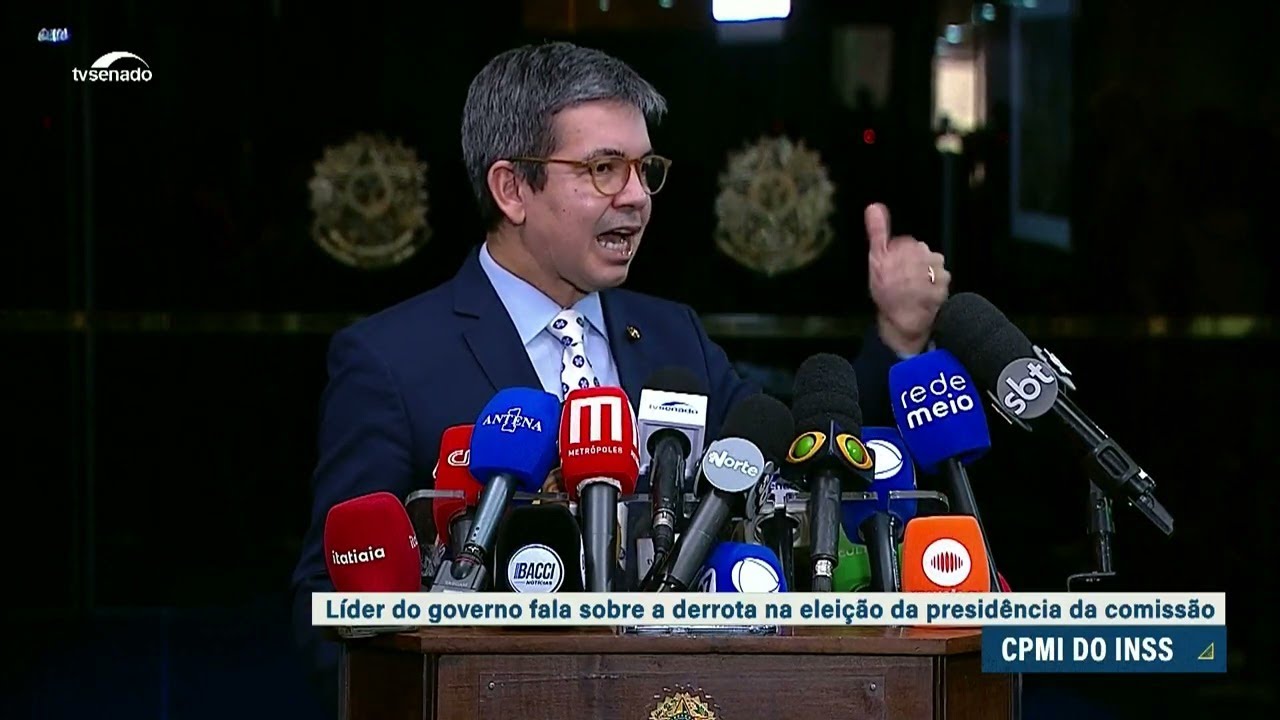 Randolfe fala sobre derrota do governo na eleição para a presidência da CPMI do INSS