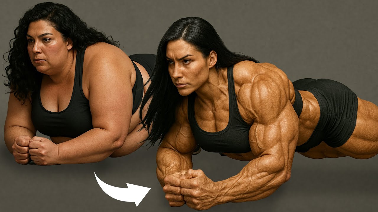♀️Plank Transforms Fat into Muscle Growth 🔥 Workout At Home