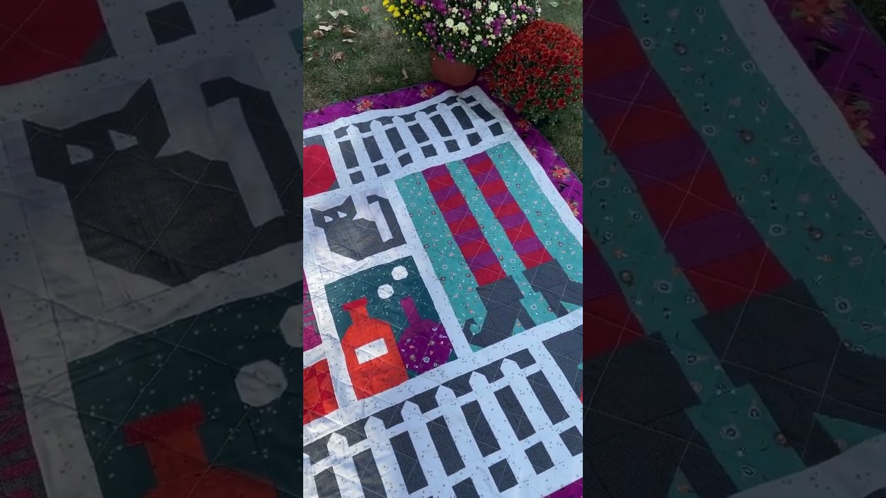 Spooky Halloween Sampler Quilt
