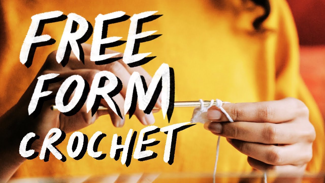 Freeform crochet tutorial (autumn project)