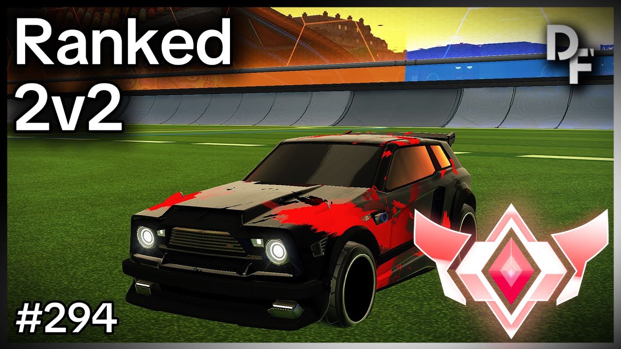 Игровой процесс Rocket League 2v2 GC1 (с комментариями)