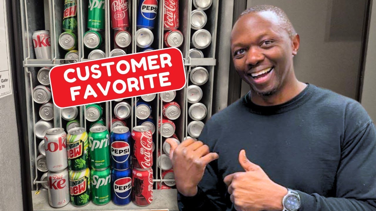 Our VENDING machines BEST SELLING Drinks.