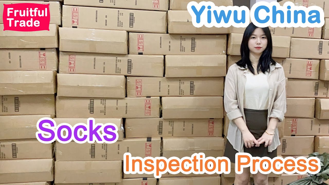 Do you want to know how the foreign trade company inspects socks in China warehouse?