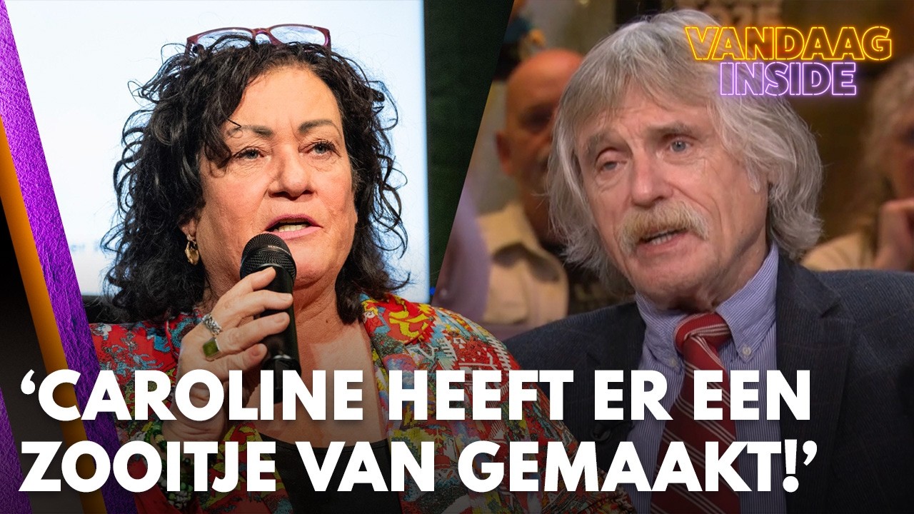 Johan Derksen haalt uit: 'Caroline van der Plas heeft er een tering-rotzooitje van gemaakt!'