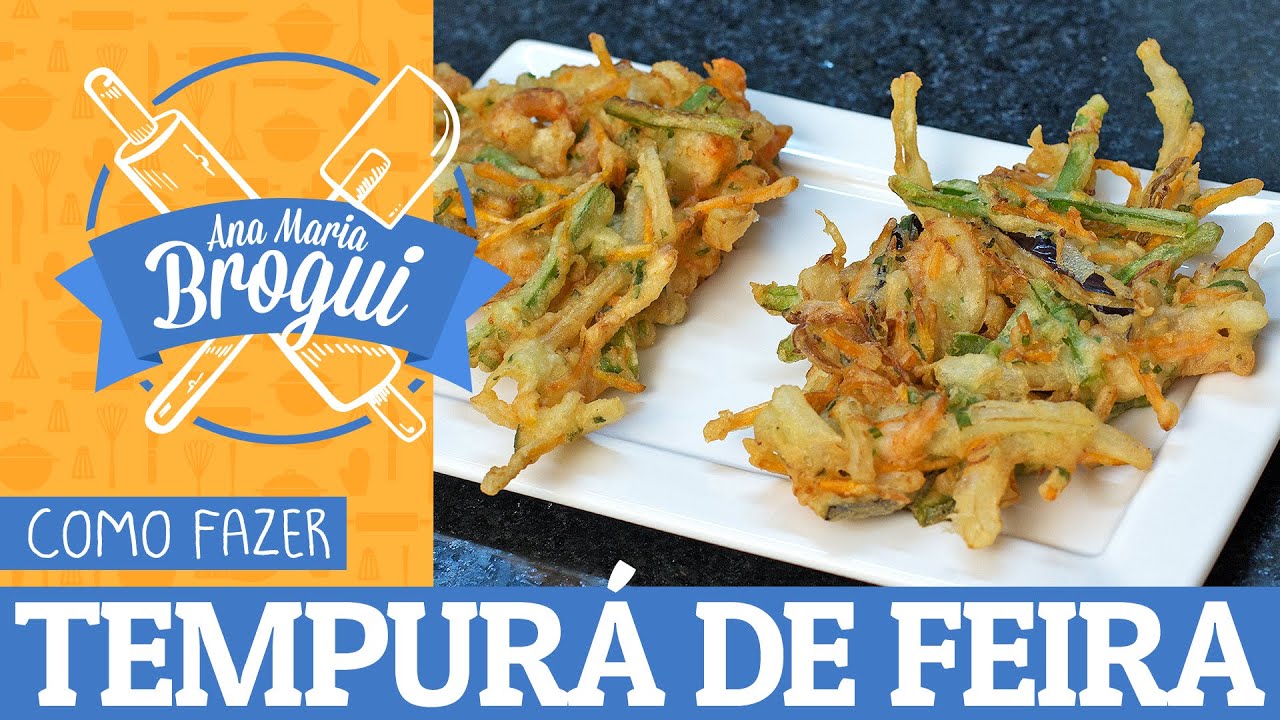 COMO FAZER TEMPUR&Aacute; DE FEIRA | Feat. Pyong Lee | #AnaMariaBrogui