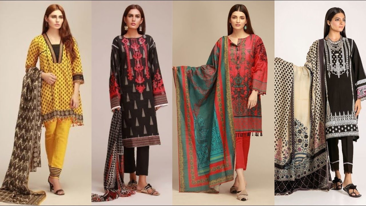 Very Stylish and Decent Khaadi Winter Collection for 2019-2020