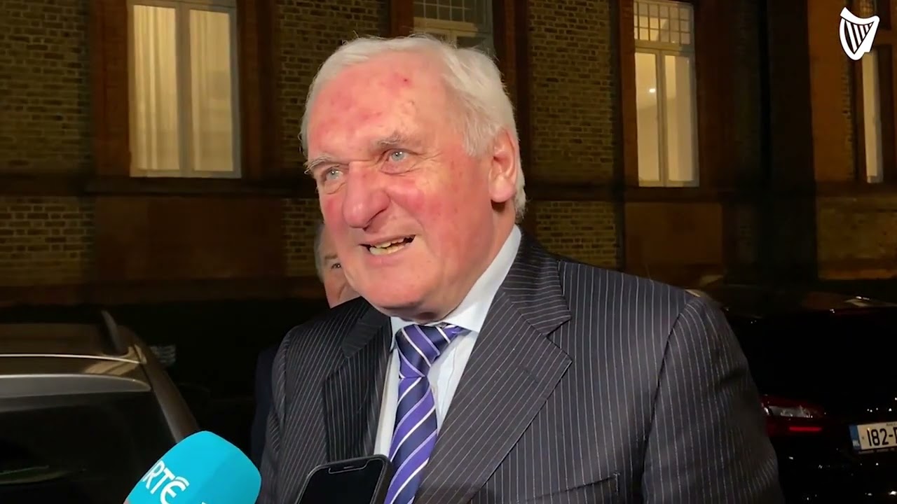 Bertie Ahern doesn't rule out standing for election for president