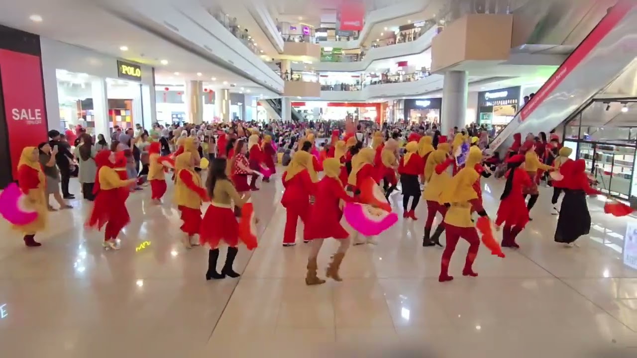 Gong Xie Fa Cai 2025 Line Dance Demo ULD gabungan Cilegon Serang Choreo Aing Wilson (INA) 
