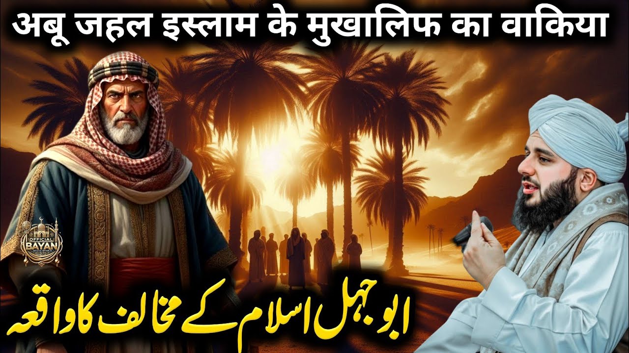 Abu Jahal ka Waqiya | Peer Ajmal Raza Qadri | Bayan Ajmal Raza Qadri | Ajmal Raza Qadri 