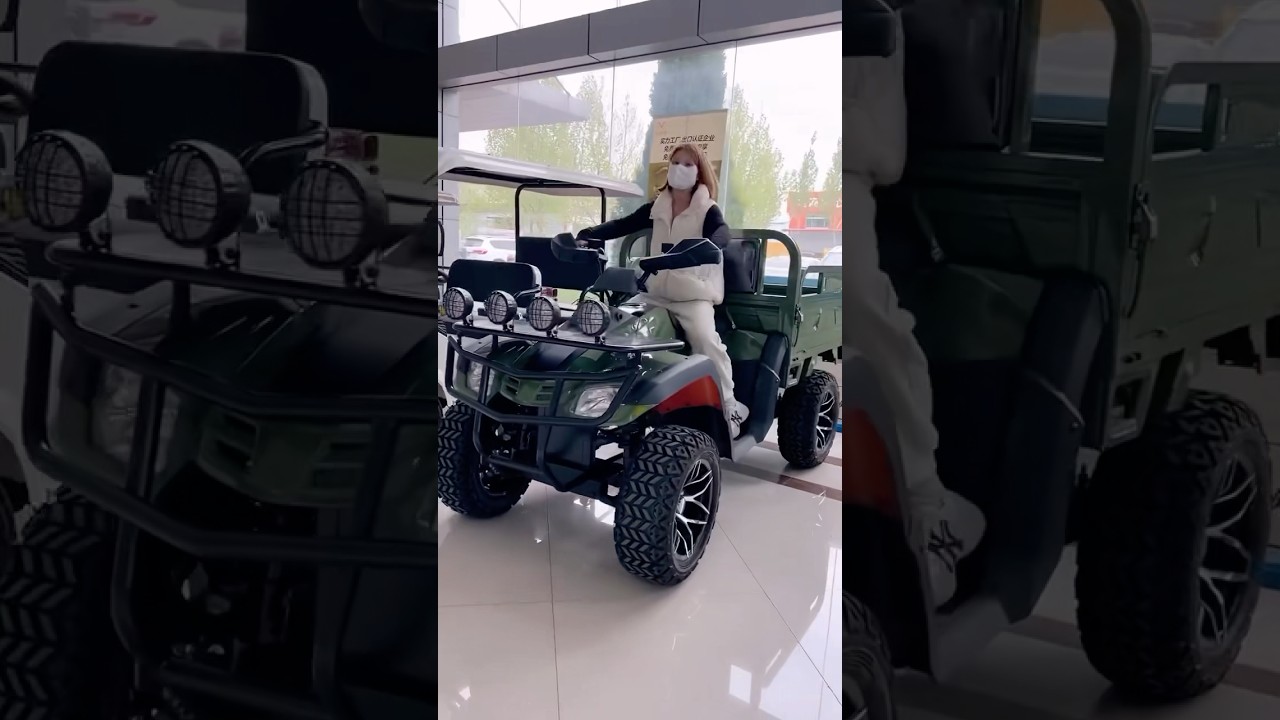 Грузовой электро квадроцикл⚡️ #квадроцикл #квадрик