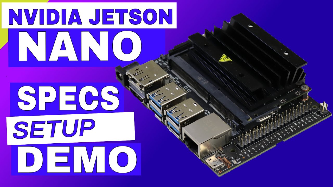 Jetson Nano за 99 долларов — введение, настройка и демо-версия