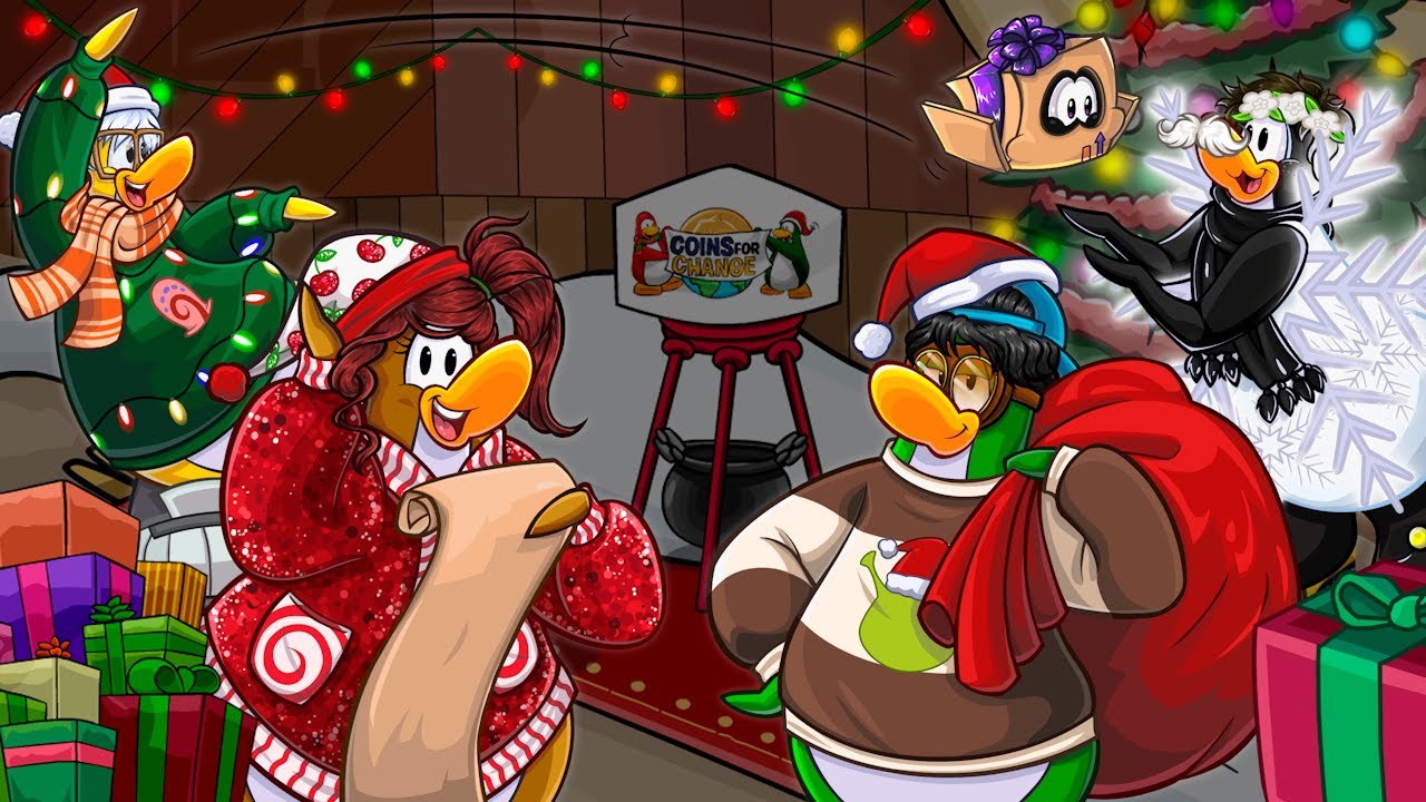 🔴É Natal! - Club Penguin Dimensions