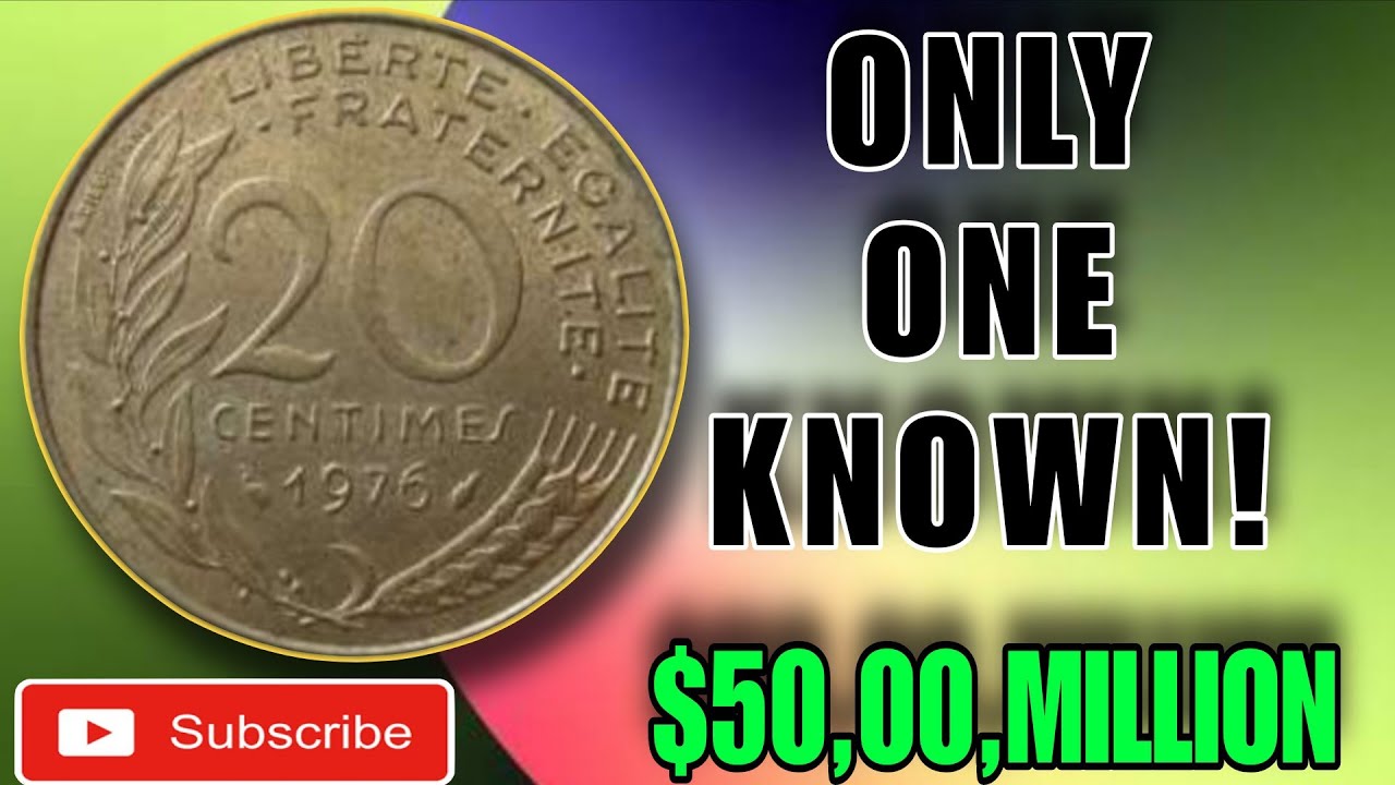 Top 3 ultra rare 1976 France 20 Centimes Coin 🇫🇷 | History, Design & Collector Value Explained