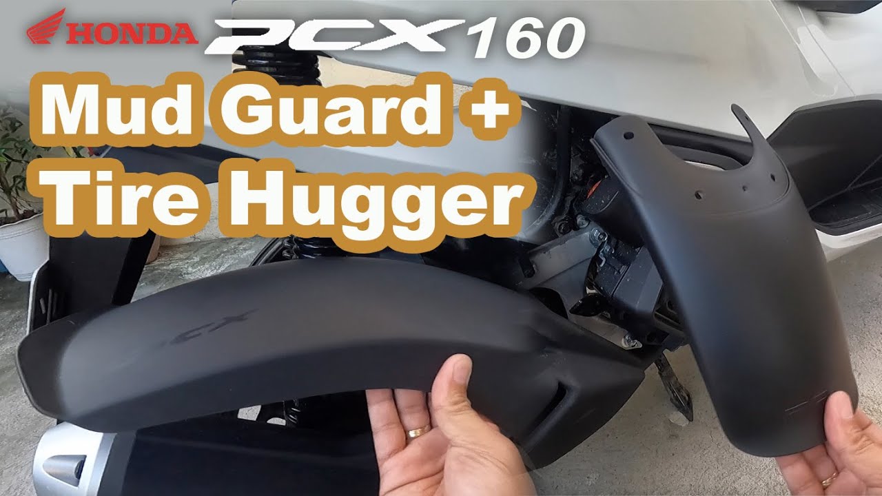 PCX 160 LAZADA Mud Guard + Tire Hugger | Self Install Tutorial