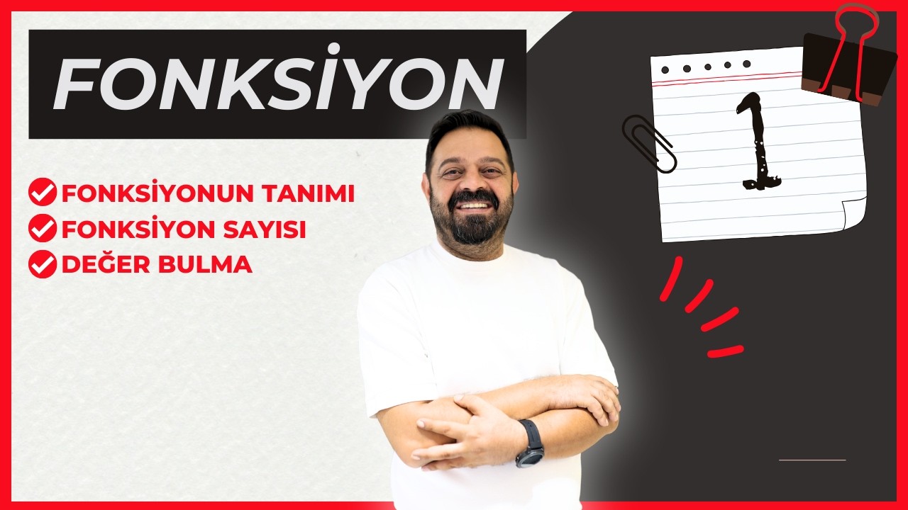 Fonksiyonlar - 1 | Fonksiyon Sayısı ・Tanım ・Değer Bulma