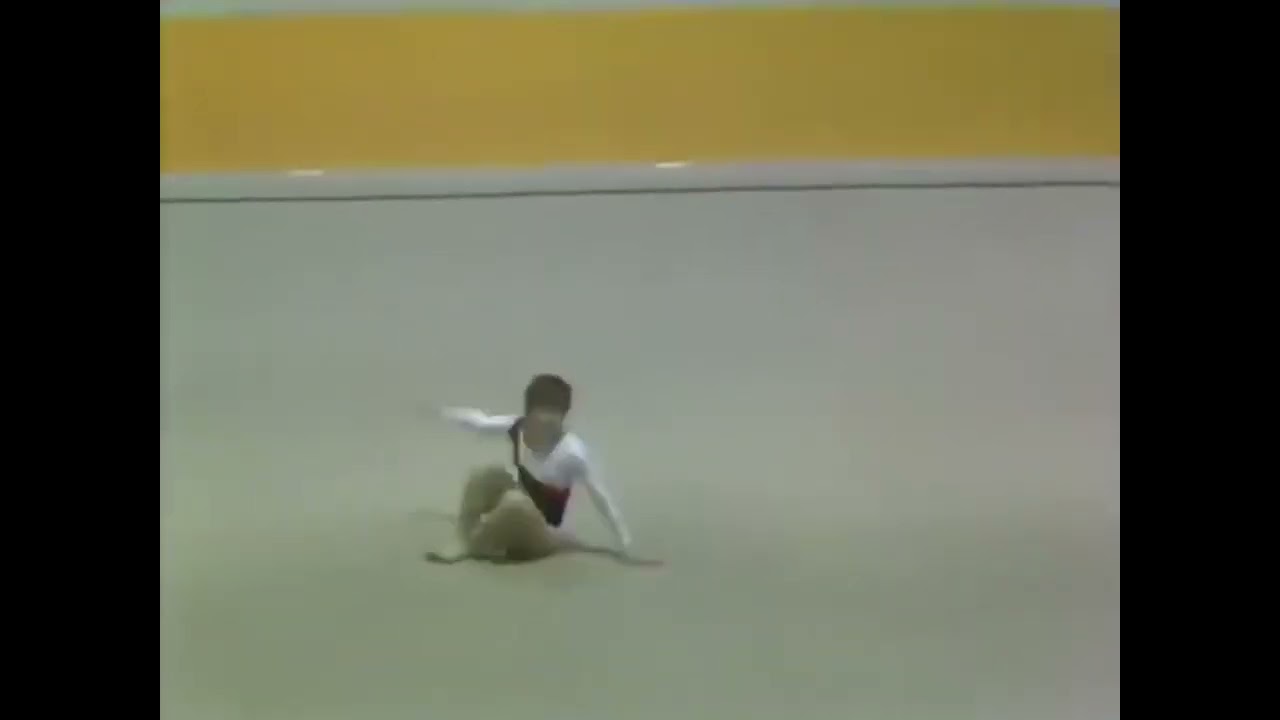 Denise Jones. 1979 European Championships. AA. FX