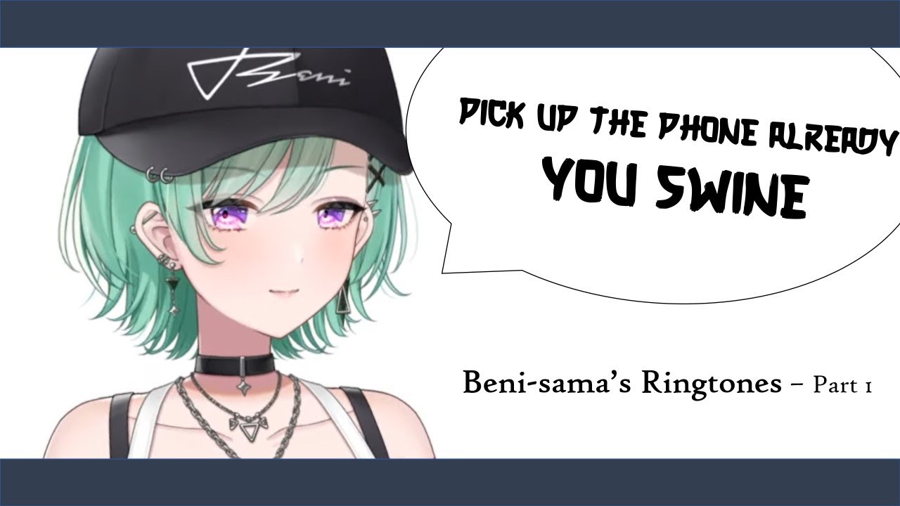 【Part 1】 Beni-sama's Ringtones 【Yakumo Beni, Yumeno Akari, Akarin, Mondo | VSpo! VCR GTA 3 ENG SUB】