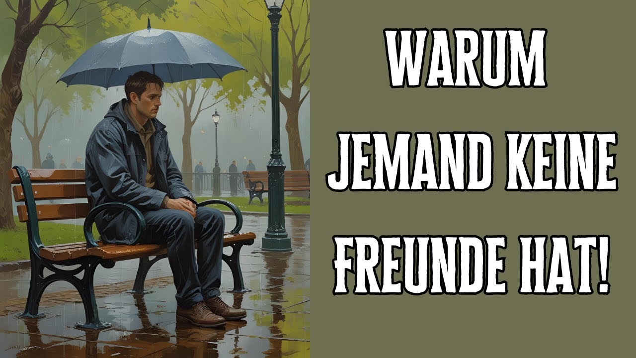 Ehrliche Gründe, warum jemand keine Freunde hat!