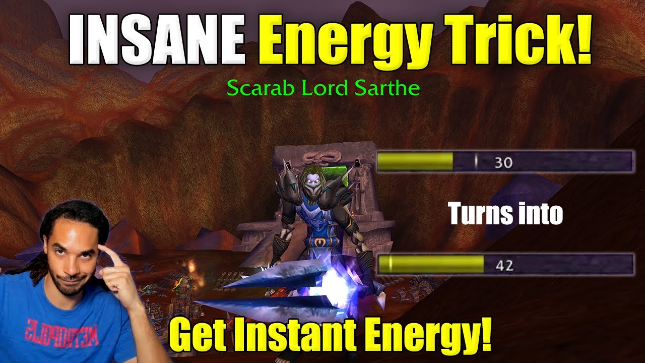Insane Energy Trick! This Could Change Everything! - WoW TBC