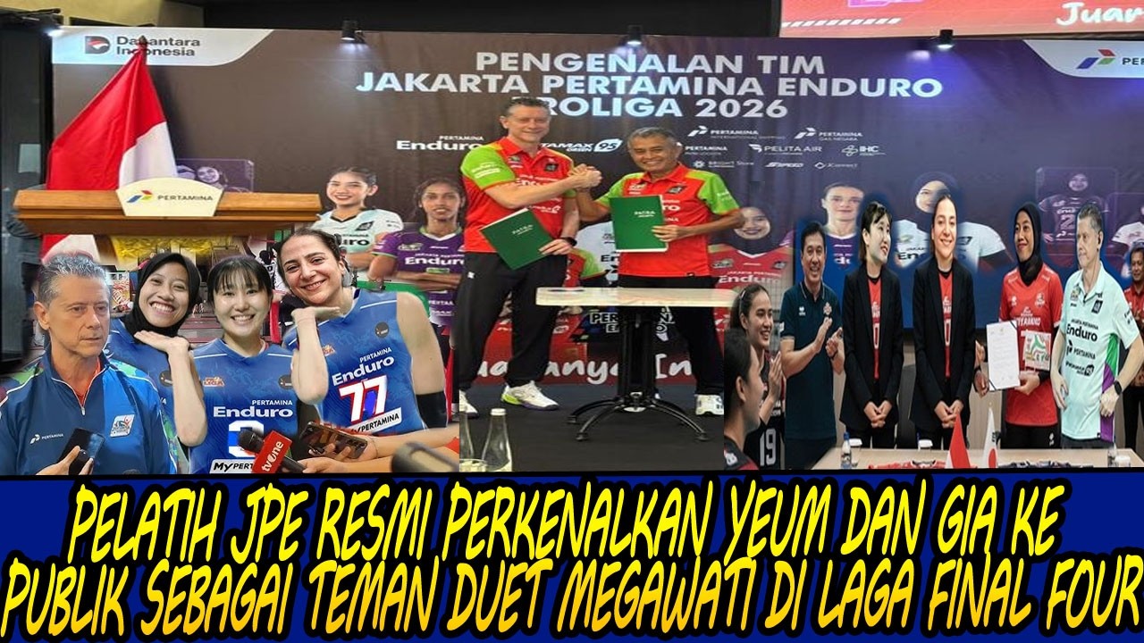 PELATIH JPE RESMI PERKENALKAN YEUM DAN GIA KE PUBLIK SEBAGAI TEMAN DUET MEGAWATI DI LAGA FINAL FOUR