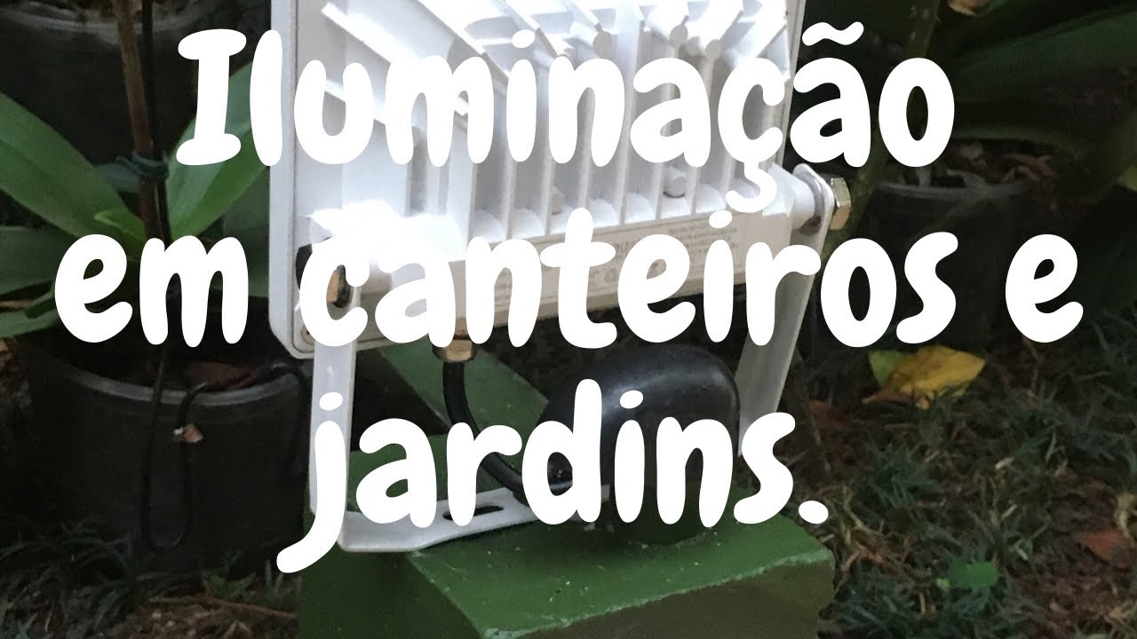 Como fazer instalação elétrica em canteiros de jardins usando cabo PP com 3 vias tenção 127 V #easjs