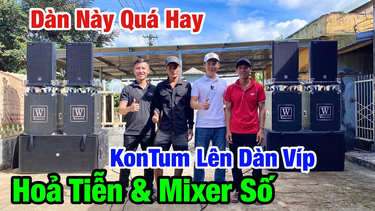 Nhảy Mạnh Lên Anh “ Bàn Giao Dàn Hoả Tiễn & Mixer Số 235 Triệu “ Về KonTum. LH 0933991244
