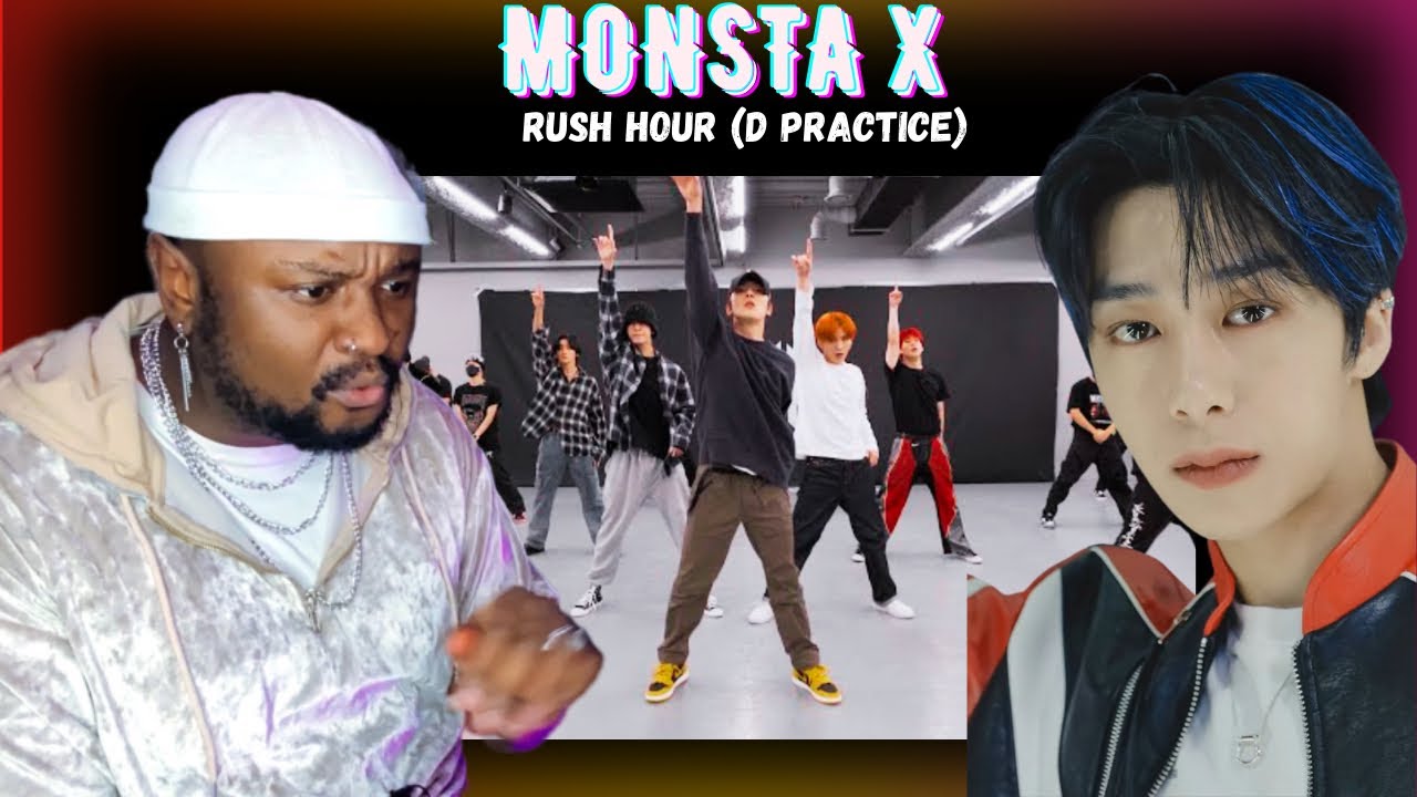 MONSTA X - Rush Hour (Dance Practice) | Hyungwon ... WTF?!!! | HONEST Reaction
