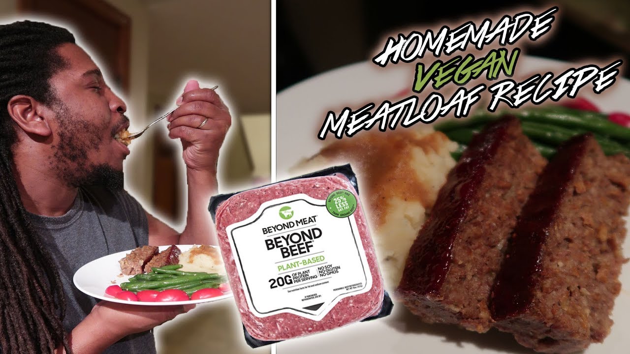 BEYOND BEEF Taste Test + Review | Vegan meatloaf recipe