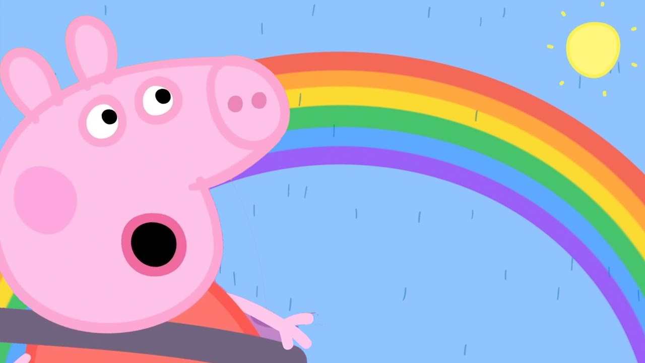 Świnka Peppa 🌈 | Tęcza | Świnka Peppa Pełne odcinki