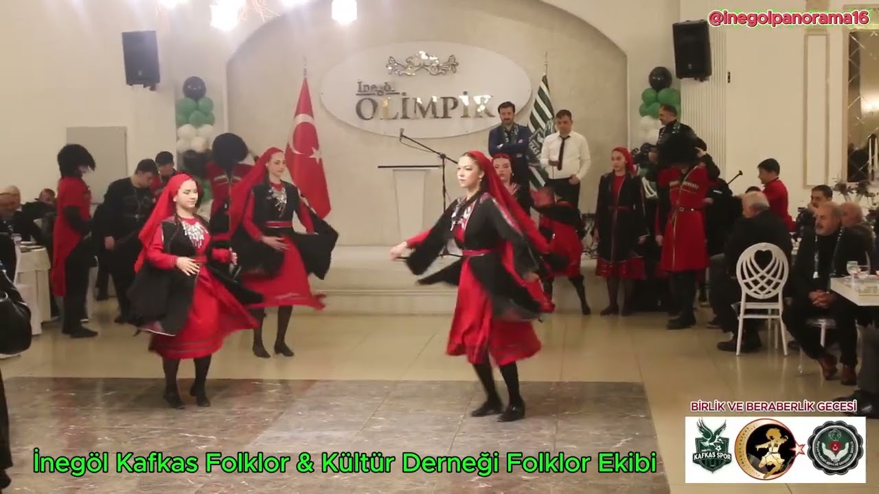 İnegöl Kafkas Folklor & Kültür Derneği Folklor Ekibi Sahne Aldı - 2