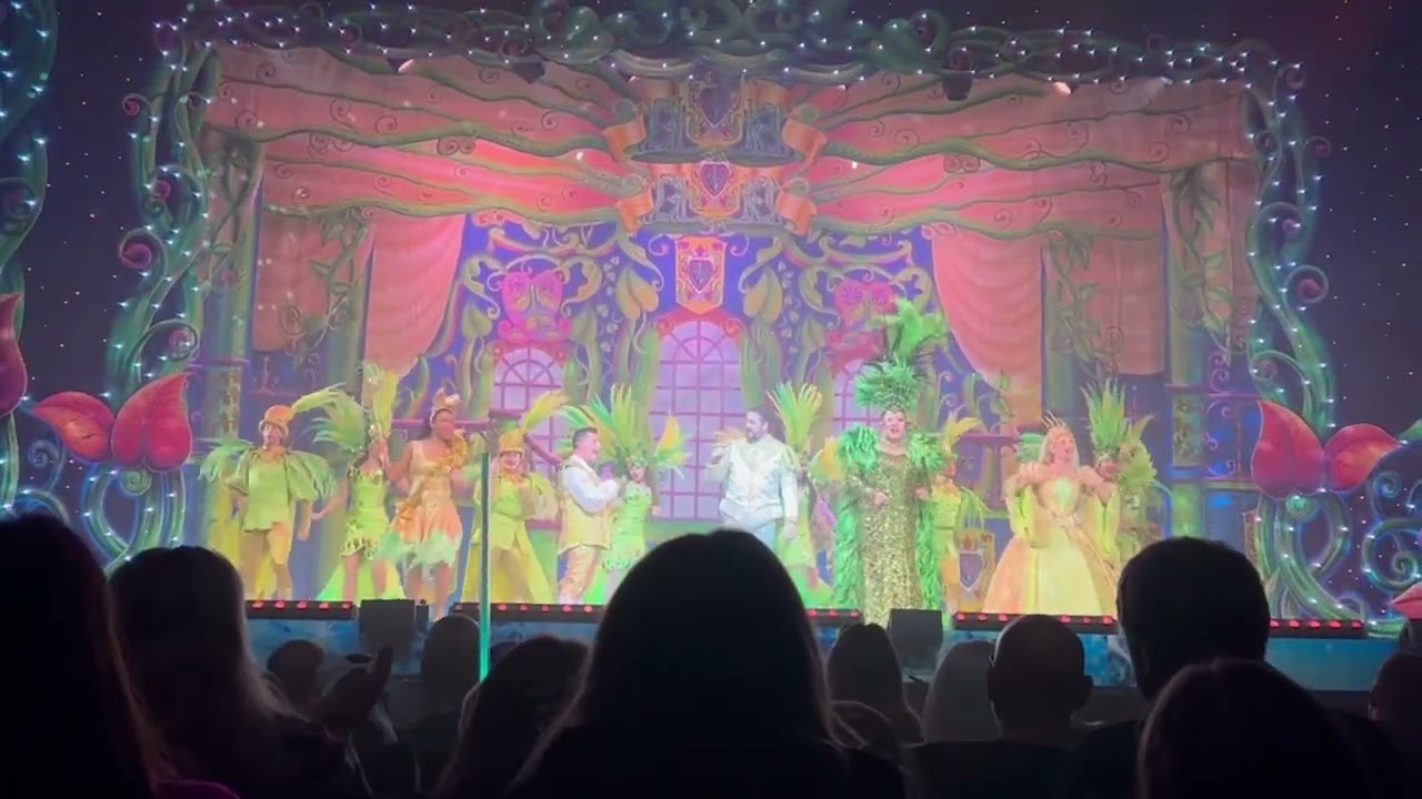 Jack and the Beanstalk Panto Curtain Call - Manchester Opera House - 4th December 2023