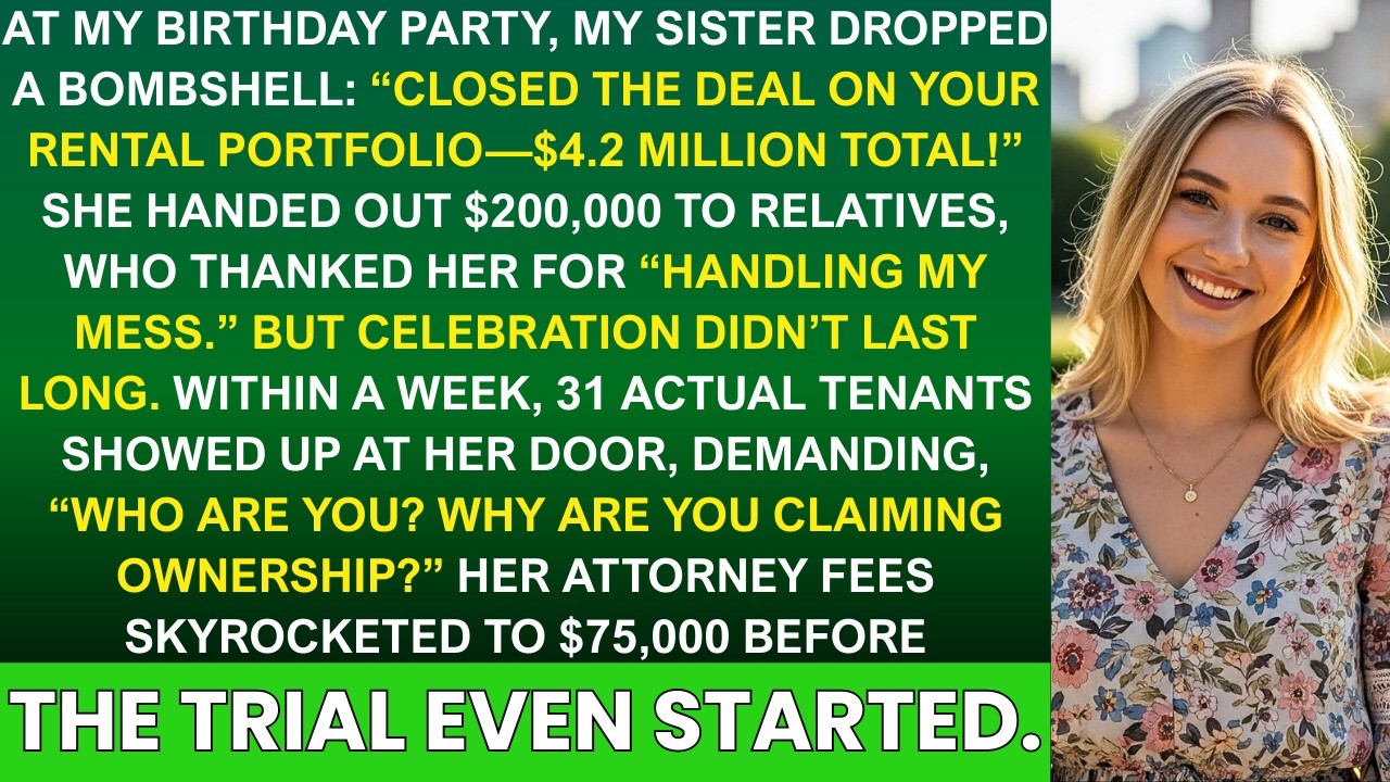 My Sister Finalized My Rental Deals — Then 31 Tenants Showed Up at Her Door Demanding Answers