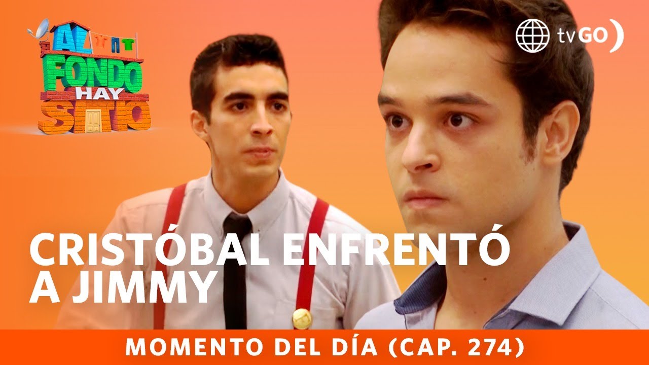 Al Fondo hay Sitio 10: Cristóbal confrontó a Jimmy por el beso con Laia (Capítulo n° 274)