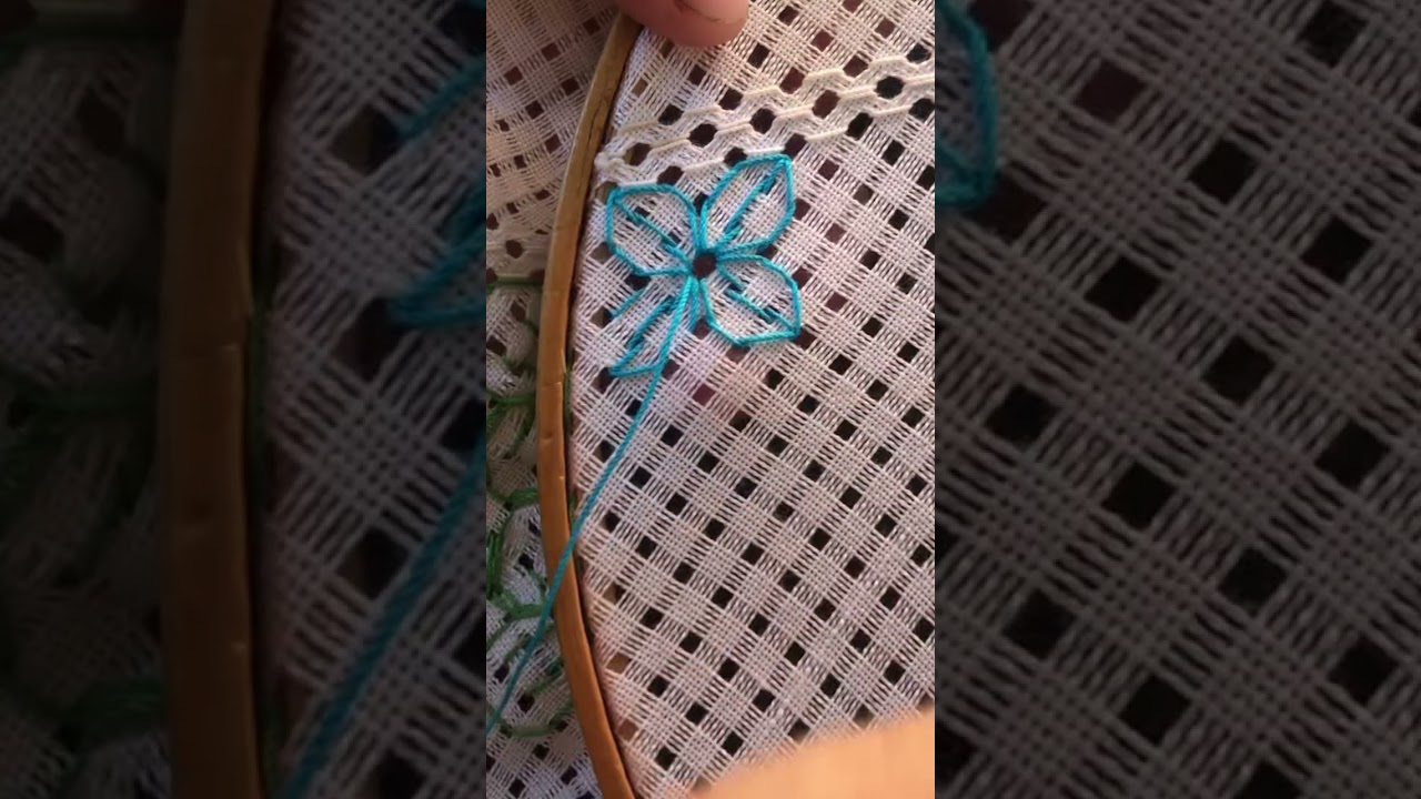 Flores deshilados #crochet #embroidery