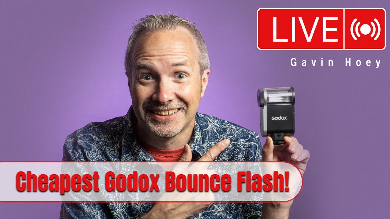 Cheap Bounce Flash (Godox iA32) Real World Test... LIVE!
