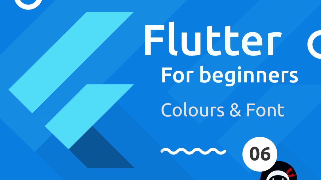 Flutter Tutorial for Beginners #6 - Colours & Fonts